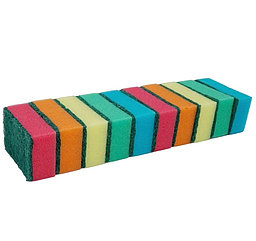 Көбік резеңкеден жасалған ыдысқа арналған губка Стандарт 10 дана.(90х60х25)