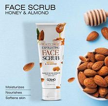 COSMO FACE SCRUB Мед и Миндаль Скраб для лица 170ml