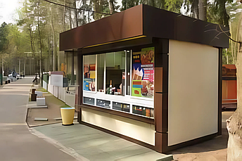 Киоск для продажи соков, фото 1