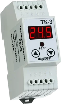Терморегулятор DigiTOP ТК-4Н (с влагозащищенным датчиком), фото 1