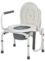 Кресло-стул с санитарным оснащением (белый)