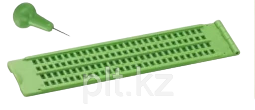 Прибор для письма по системе Брайля 4-хрядный, фото 1