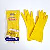 Перчатки гелевые, желтые, плотные. размер M. PHB9-M