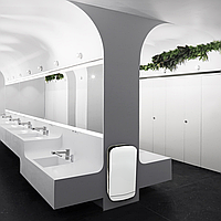 Сушилка для рук погружная высокоскоростная с UV-обработкой Puff-8880