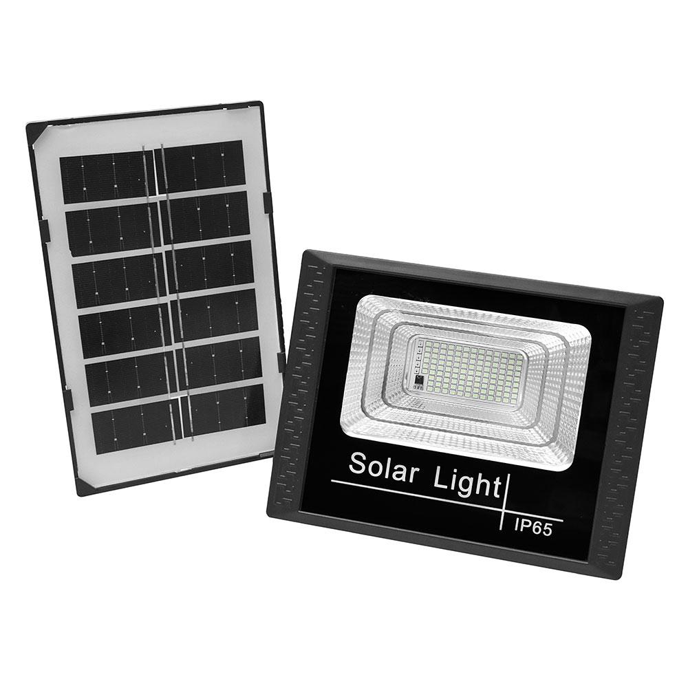 Прожектор на солнечной батарее 25 ватт LED для наружного и внутреннего освещения, фото 1