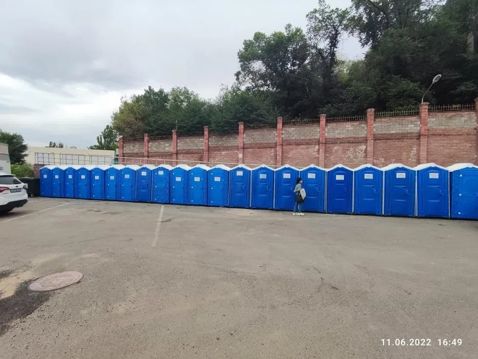 Астана Био в аренду Уличный биотуалет для стройки Туалетная кабина