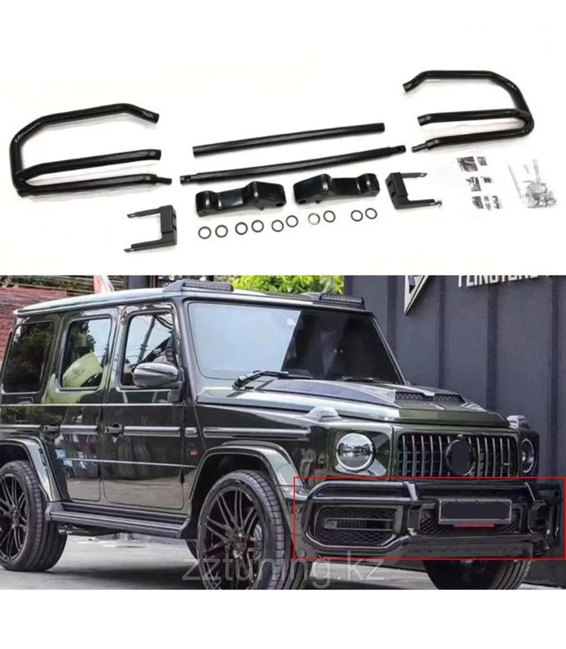Кенгурятник для Mercedes Benz w464