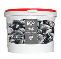 БОР лак акриловый с эффектом «мокрого камня» глянцевый