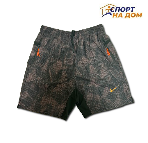 Спортивные шорты мужские Коричневые
