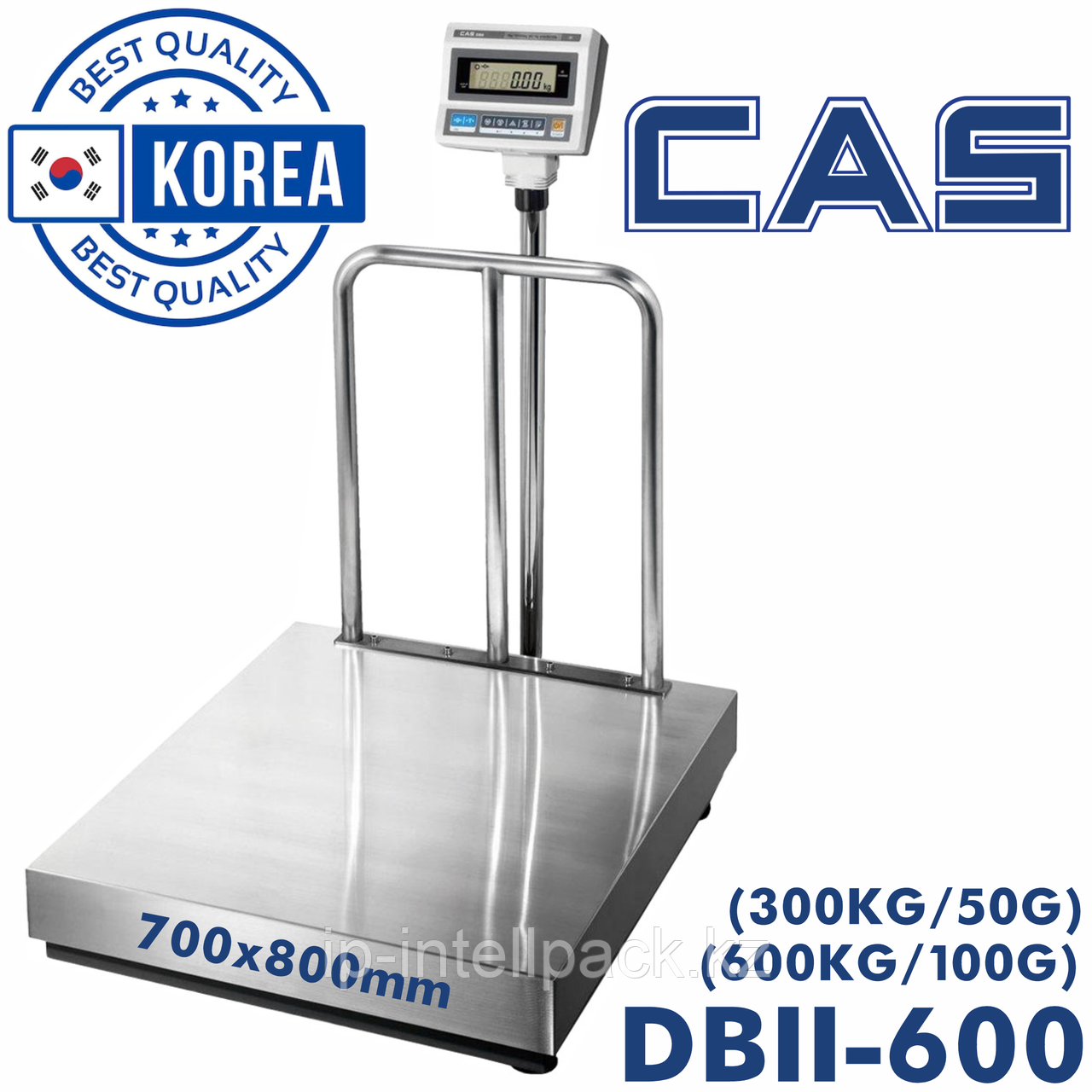 Весы DB-II 600LCD (платформа 700x800) напольные товарные электронные большие для склада, магазина до 600 кг - фото 1 - id-p118396602