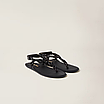 Сандали Riviere cord and leather sandals Black, фото 2