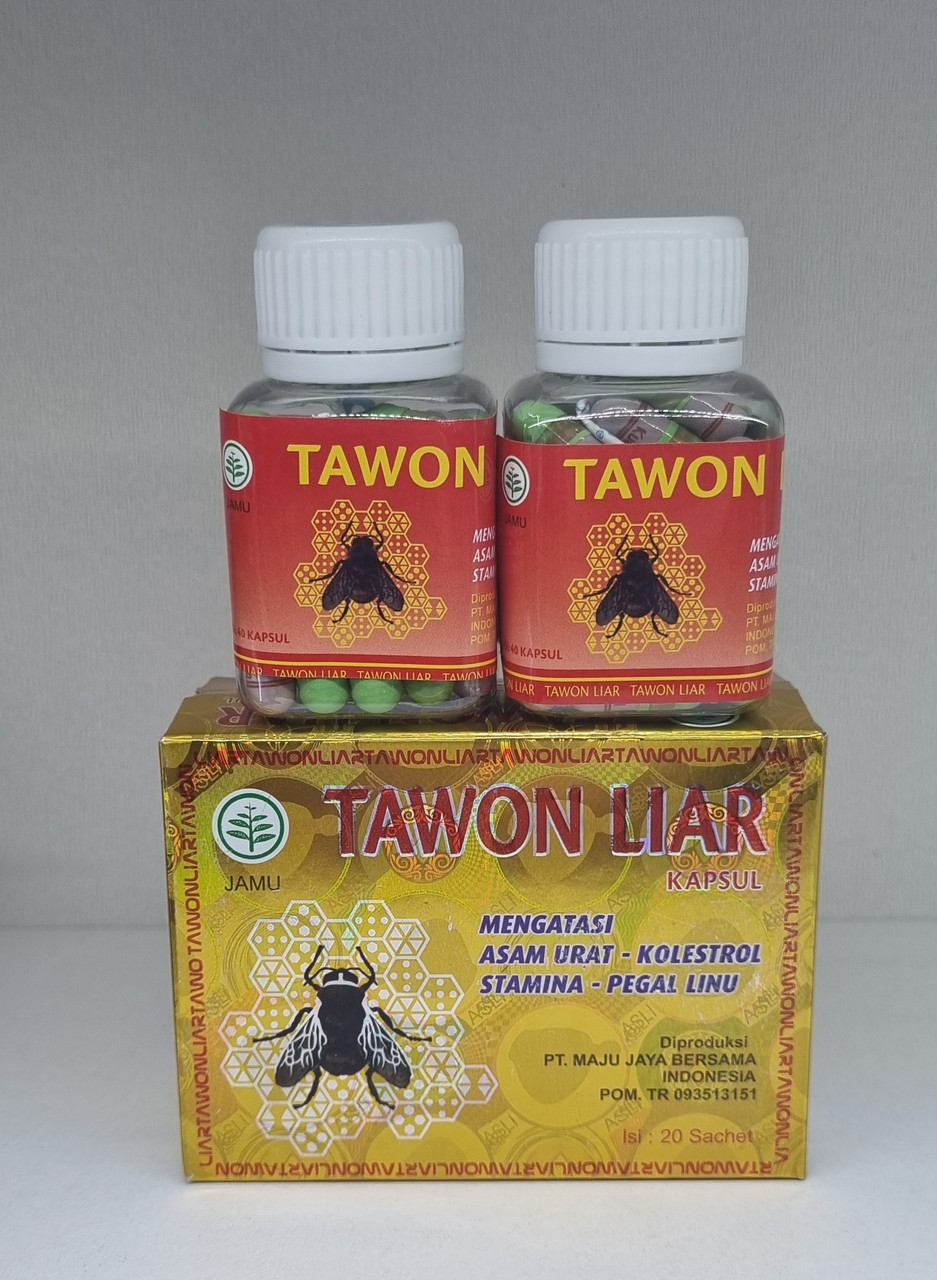 Капсулы Пчелка Tawon Liar от болей в суставах и мышцах 40+40