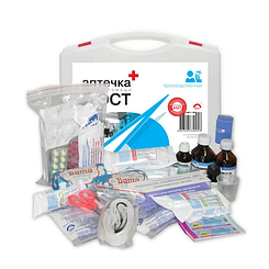 АПТЕЧКА ПРОИЗВОДСТВЕННАЯ НА 30 ЧЕЛОВЕК ПЛАСТИКОВЫЙ ФУТЛЯР