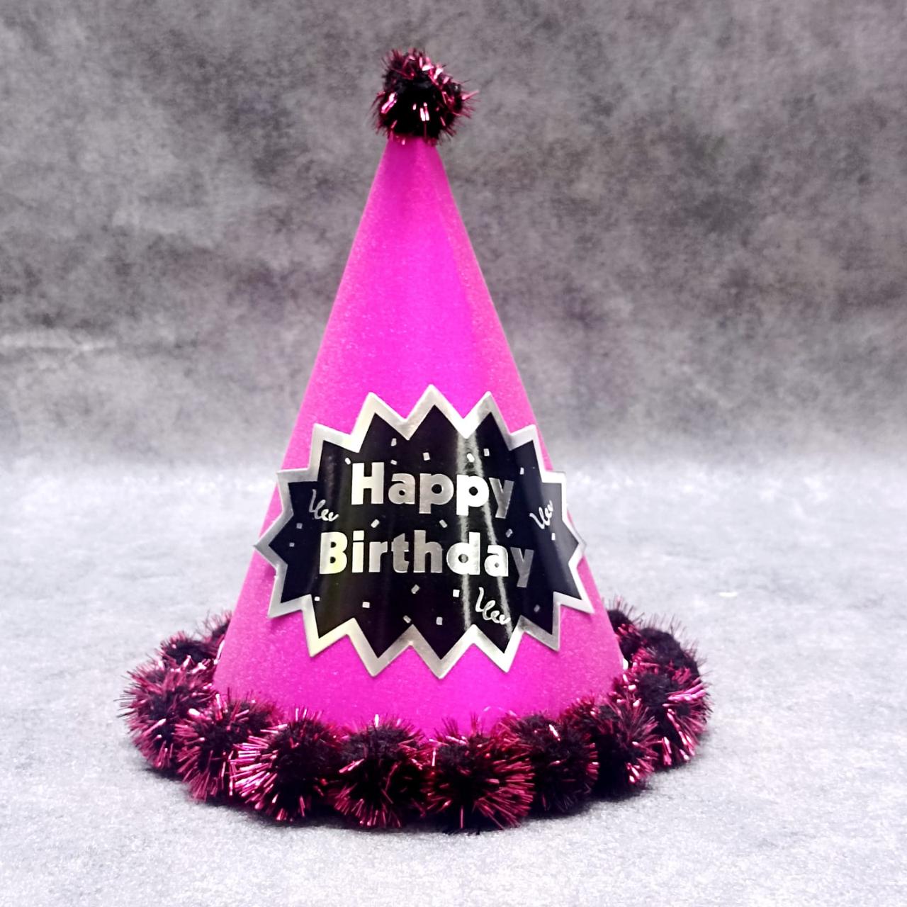 Колпак на день рождения с блестками фиолетовый: продажа, цена в Алматы ...