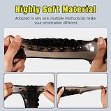 Силиконовая насадка на половой член 1 шт, фото 4