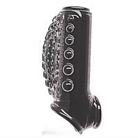 Силиконовая насадка на половой член 1 шт