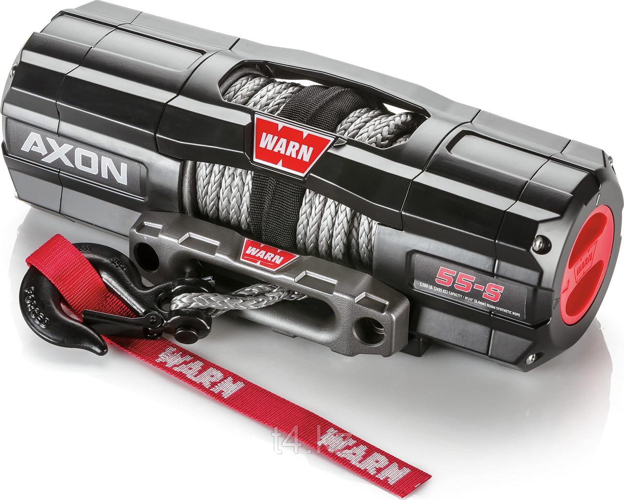 Лебёдка с синтетическим тросом для мото техники 2495 кг / 5500 lbs - WARN AXON
