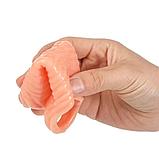 Силиконовая насадка на половой член 1 шт, фото 7