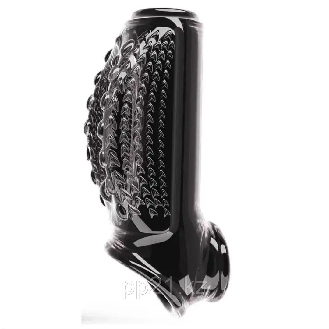 Силиконовая насадка на половой член 1 шт, фото 1