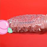 Силиконовая насадка на половой член 1 шт, фото 8