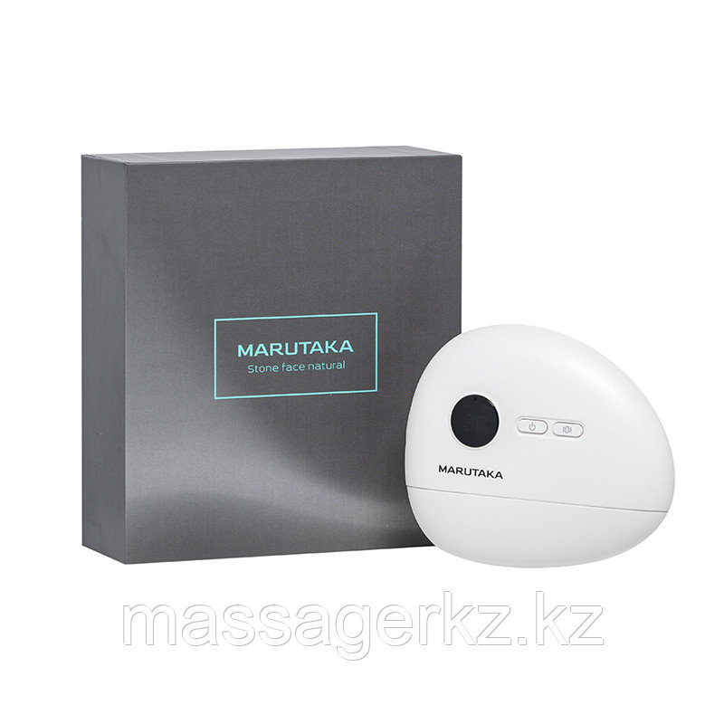 СОГРЕВАЮЩИЙ МАССАЖЕР ГУАША MARUTAKA NATURAL FAСE STONE NEFRIT