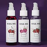 Съедобная смазка со вкусом КЛУБНИКИ на водной основе 100мл, фото 3