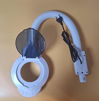 Лампа-лупа напольная   белая.