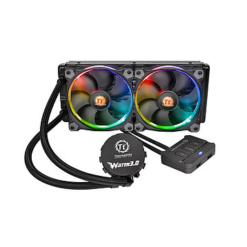 Кулер с водяным охлаждением Thermaltake Water 3.0 Riing RGB 240, фото 1
