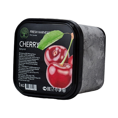 Пюре замороженное Вишня, Fresh Harvest, 1кг - фото 1 - id-p118412757