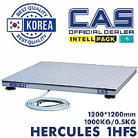 Весы платформенные CAS Hercules 1HFS 1212 весовая платформа 1200*1200 для склада грузовая до 1000 кг