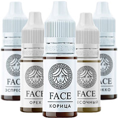 Базовая линейка пигментов для бровей FACE 