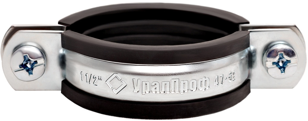 Хомут для труб УралПроф 20*24 под шпильку М8, фото 1