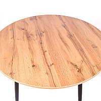 Столешница круг дсп 80*16 дуб вотан