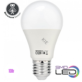 Лампа Светодиодная "FORCE-10" 10W Sensor Buld 6400К E27