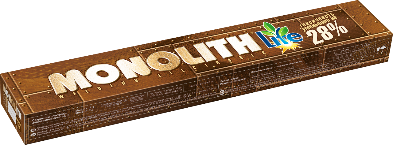 Электроды МОНОЛИТ РЦ Д.3ММ УП/2,5КГ