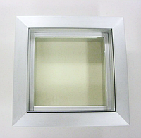 Окно рентгенозащитная, свинцовый эквивалент Pb - 1.7 мм., размер по раме 320х270х70 мм.