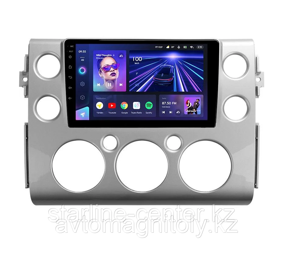 Автомагнитола Teyes CC3 360 2K 6GB/128GB для Toyota FJ-Cruiser 2006-2020