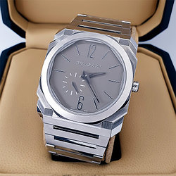 Мужские наручные часы Bvlgari Octo - Дубликат (20273)