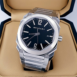 Мужские наручные часы Bvlgari Octo - Дубликат (20270)