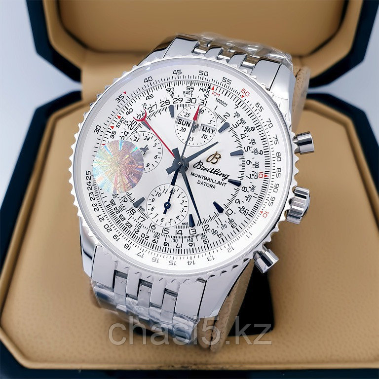 Мужские наручные часы Breitling Montbrillant Datora - Дубликат (19767)