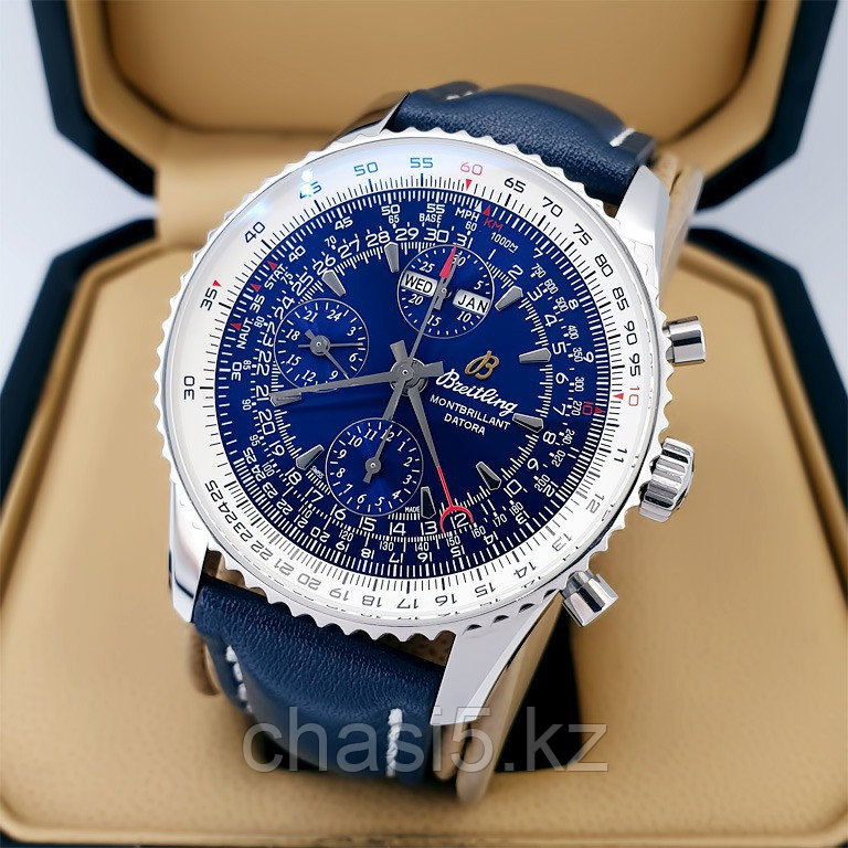 Мужские наручные часы Breitling Montbrillant Datora - Дубликат (19764)