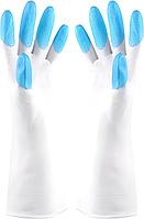 Перчатки гелевые М с цветными наперстками 1 пара без уп.