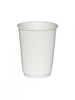 Стакан бумажный, 250 мл d 80 двухслойный, белый (25 шт в уп)