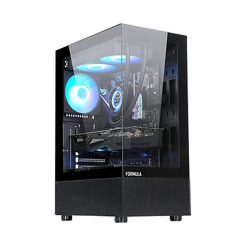 Компьютерный корпус Formula V Crystal Z1+ Black без Б/П, фото 1