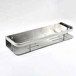 PL018 Прямая полка для ванной комнаты 40 см сатин