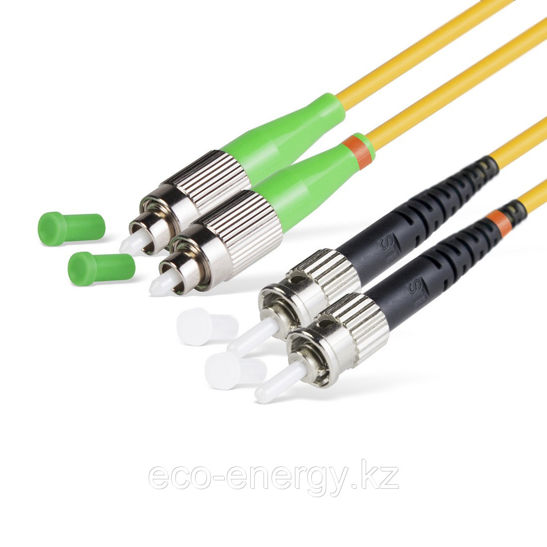 Патч талшықты-оптикалық сым FC/APC-ST/UPC SM 9/125 Duplex 3.0мм 1 м