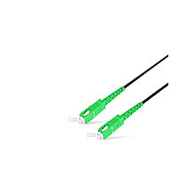 Абонентский FTTH Патч Корд SС/APC-SC/APC SM 1 м Black