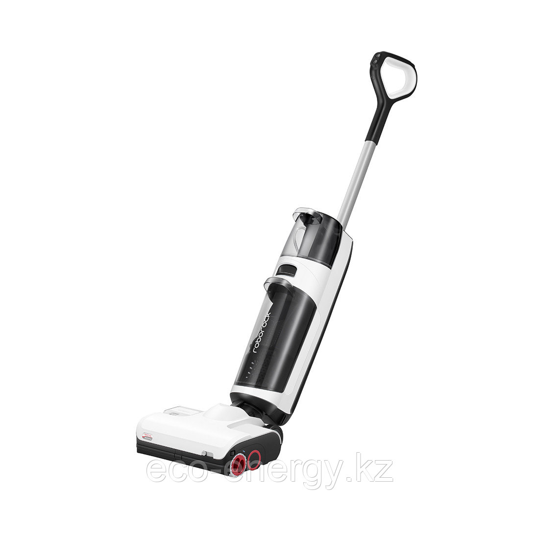 Roborock Dyad Pro дымқыл тазалау функциясы бар сымсыз тік шаңсорғыш Ақ-қара