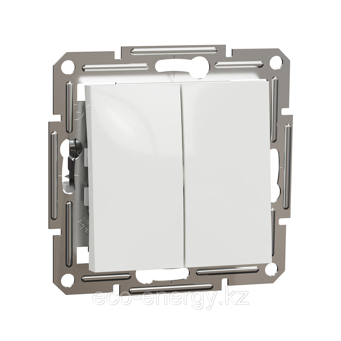 SE EPH0370121 Asfora қос пернелі ажыратқыш механизмді жылдам басамыз. терминалдар ақ