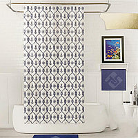 Водонепроницаемая тканевая шторка для ванной Jackline Cruise 180x200 см